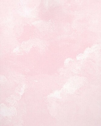 Light Pink Faux Cloud Wallpaper Wall Sticker Outlet