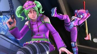 Zoey 4k 8k HD Fortnite Battle Royale Wallpaper