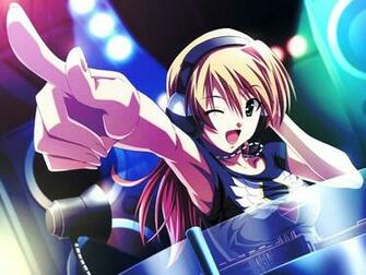 Anime Dj Girl Wallpaper Music And Dance