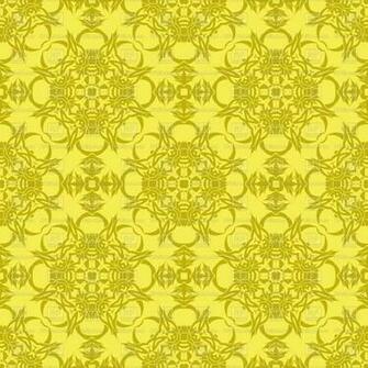 Eastern Seamless Pattern On Yellow Background Vector Stock Image