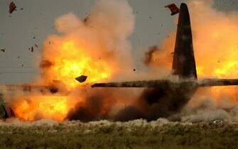 Plane Crash Wallpaper Desktop