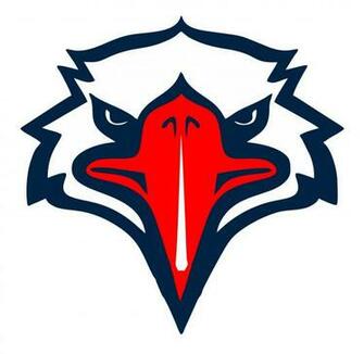 Eagles Logo Tshirt American Eagle Blue Background