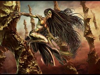 Magic The Gathering Steve Argyle Glissa Wallpaper