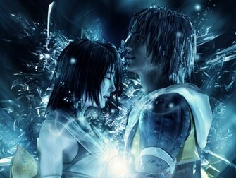 Wallpaper Tidus Et Yuna