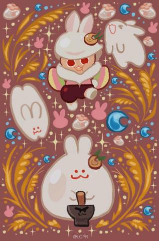 Moon Rabbit Cookie Run Image Zerochan Anime