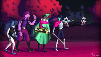 Done With My Deltarune Poster Artwork This Isn T The Original