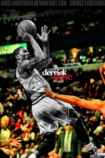 Derrick Rose iPhone Wallpaper By Ishaanmishra