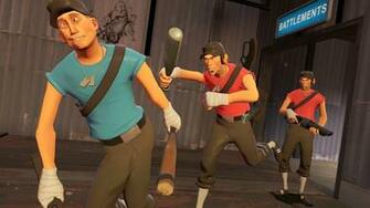 Scout Tf2 Team Fortress Wallpaper Background