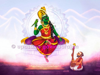 Sarojadalanetri Meenakshi Syama Sastri Upasana Govindarajan Art
