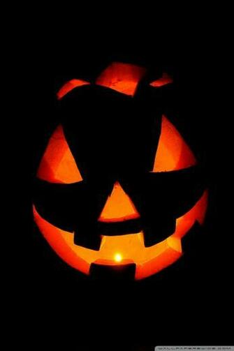 Pumpkin Wallpaper iPhone Halloween Art HD