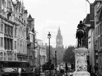 London Wallpaper Black And White All New