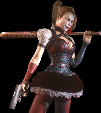 Batman Arkham Knight Harley Quinn Render By Rajivcr7