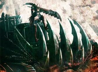Big Sword Black Gold Saw A9 HD Wallpaper