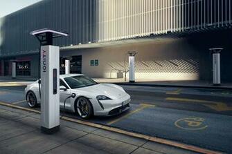 Photos Of The New Porsche Taycan