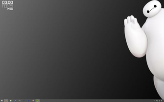 Simple Baymax Desktop Desktops