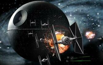 Star Wars Death Tie Fighters Wallpaper Art HD