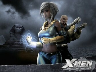 Men Legends Storm Bishop X Wallpaper
