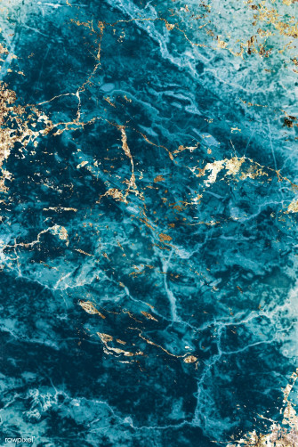Blue And Gold Marble Textured Background Image By Rawpixel