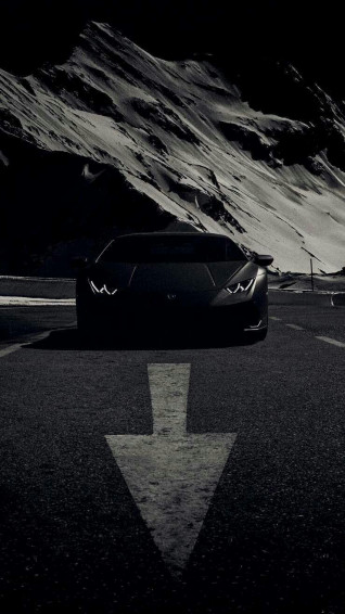 Lamborghini Black Phone Wallpaper