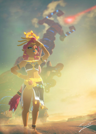 Riju By Brinx Ii Legend Of Zelda Breath