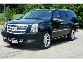 Cadillac Escalade Esv Black Suv Platinum Edition Flex Fuel