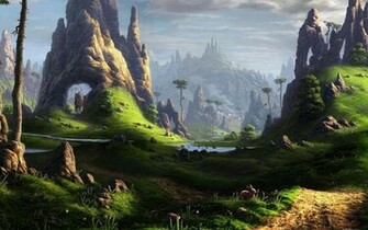 Fantasy Land Wallpaper