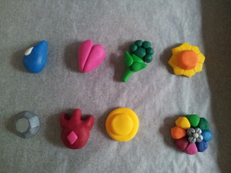 Indigo League Badges Polymer Clay By Valodeon