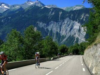 Mountains Sports Roads Cycling Tour De France Alpe D