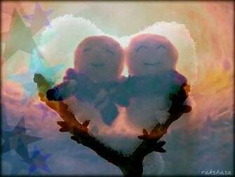 Winter Love Wallpaper