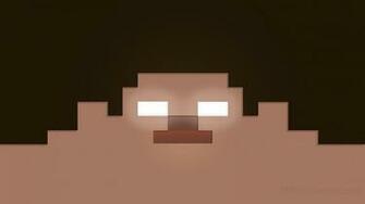 Herobrine Minecraft Desktop Wallpaper Pig