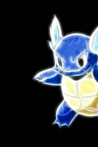 Pokemon Wartortle Black Background