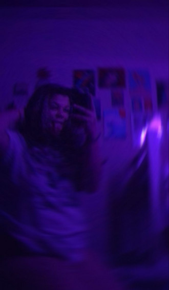 Purple Blur Aesthetic