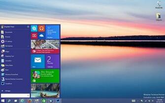 Windows Pre Start Menu Look And Features