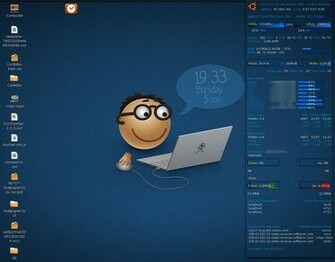 Linux Unix Install Wallpaper Clocks In Ubuntu