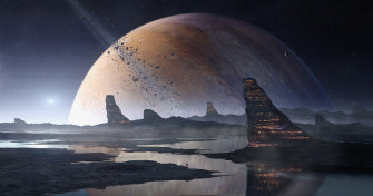 Big Planet Space Art 4k HD Wallpaper Image