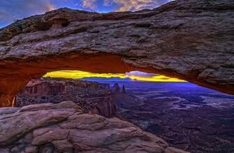 Arches National Park Near Moab Utah Desert Landscape
