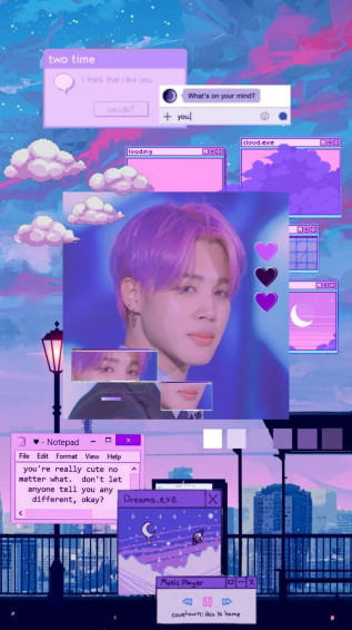 Jimin Purple Aesthetic Parkjimin Bts Picsartedits