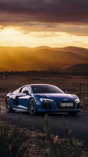 Audi R8 V10 Plus iPhone Wallpaper Cars