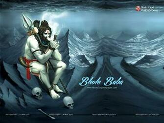 Bhole Baba Wallpaper With Chilam Shiva In