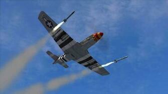 North American P Mustang Computer Wallpaper Desktop Background