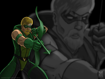 Green Arrow Logo Wallpaper By