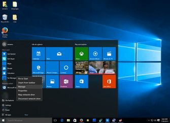 Go To Services And Applications In The Left Pane
