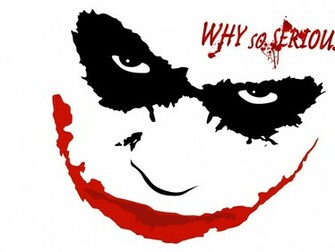 Joker Why So Serious Wallpaper Desktop Pc HD
