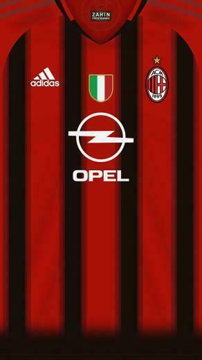 Lovely Ac Milan Wallpaper Jersey Great Foofball Club
