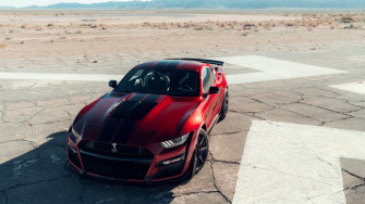 Ford Mustang Shelby Gt500 Front 4k Wallpaper HD