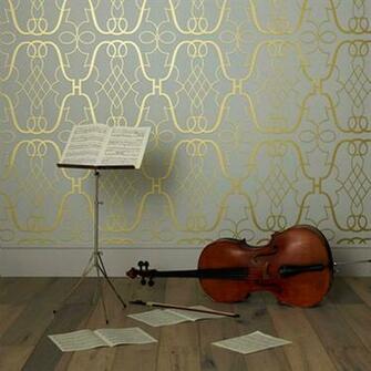 Stradivari Wallpaper By Osborne Little Threshold Goods Design