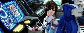 Girl Spacecraft Control Flight Wallpaper Background Dual Monitor