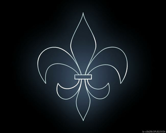 Best Fleur De Lis Black Background Aurora