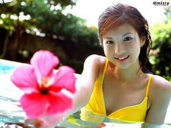 Young Cute Bikini Girl Wallpaper