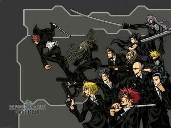Before Crisis Cloud Strife Final Fantasy Vii Group Reno
